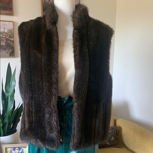 Reversible Faux Fur Vest